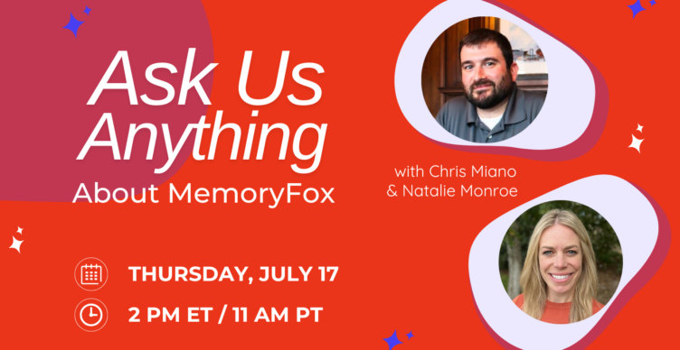 memoryfox ask me anything ask us anything chris miano natalie monroe