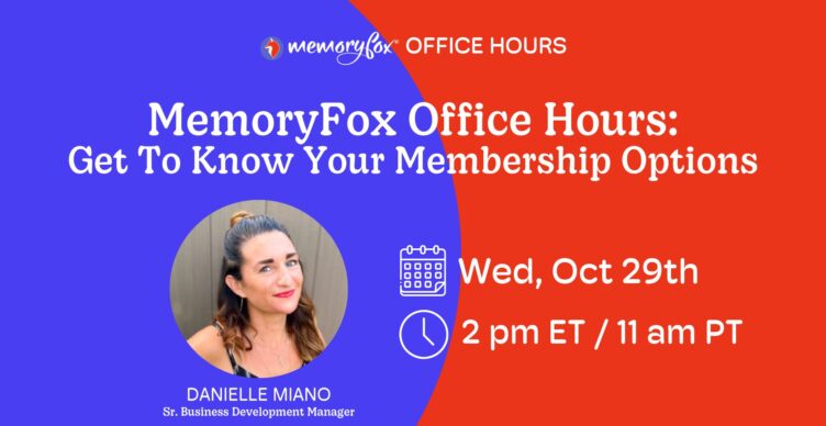 memoryfox october office hours nonprofit storytelling