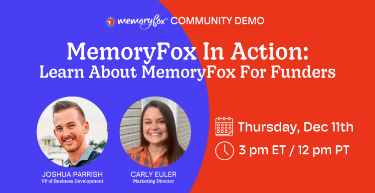 memoryfox for funders community demo