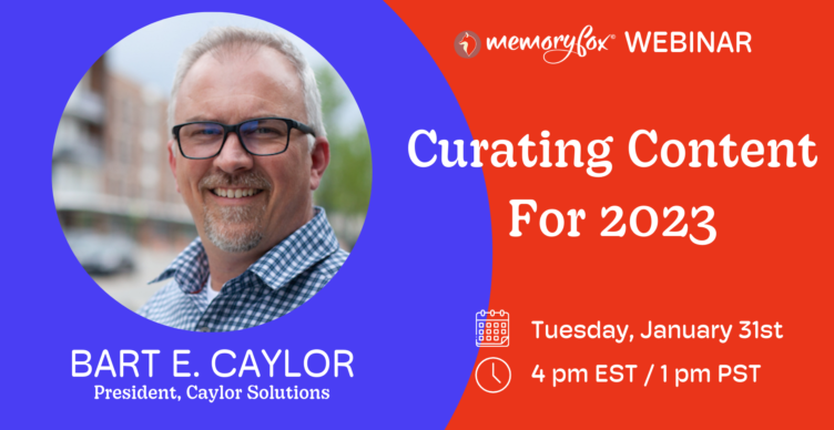 Bart E Caylor MemoryFox webinar