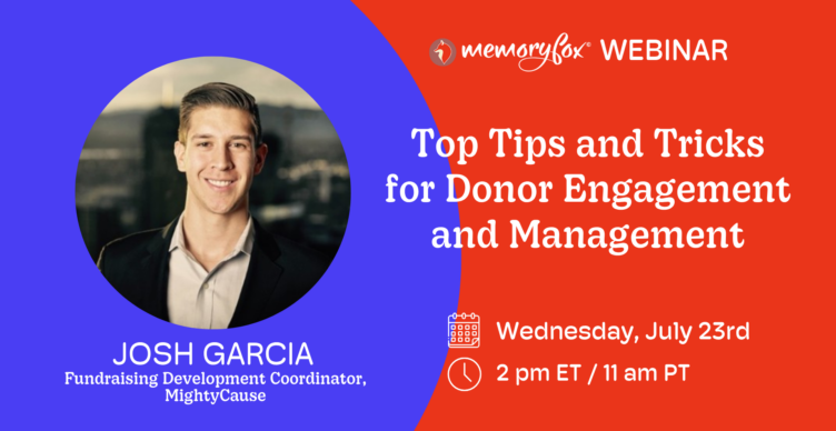 mightycause webinar donor engagement memoryfox
