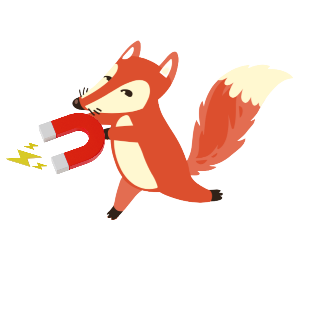 memoryfox magnetic storytelling fox