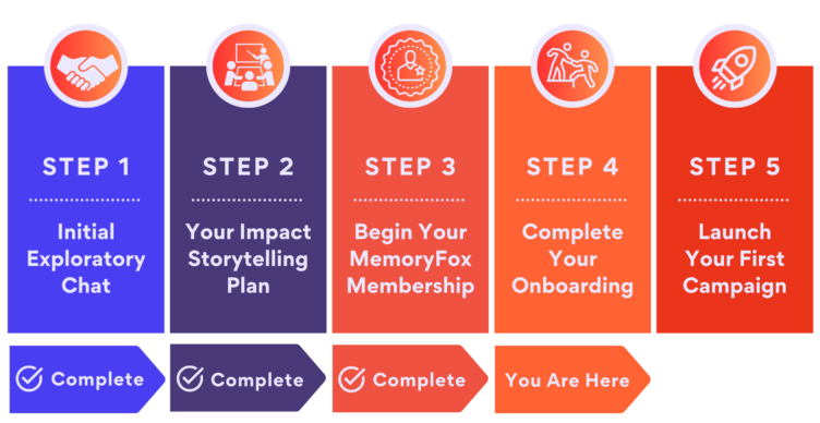 memoryfox onboarding step 4